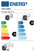225/50ZR17 98Y XL FR Toyo Proxes Sport A DAB70 PCRSSP Summer Tire