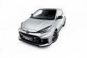 Toyota GR Yaris Mk4 Facelift 2024- Street Pro Front Splitter Black-Red Maxton Design