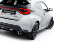 Toyota GR Yaris Mk4 Facelift 2024- Street Pro Rear Side Splitters Black-Red Maxton Design