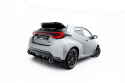 Toyota GR Yaris Mk4 Facelift 2024- Street Pro Rear Side Splitters Black-Red Maxton Design