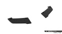 Toyota GR Yaris Mk4 Facelift 2024- Street Pro Rear Side Splitters Black-Red Maxton Design