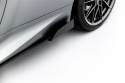 Toyota GR Yaris Mk4 Facelift 2024- Street Pro Side Skirts Diffusers + Flaps Black-Red + Gloss Flaps Maxton Design