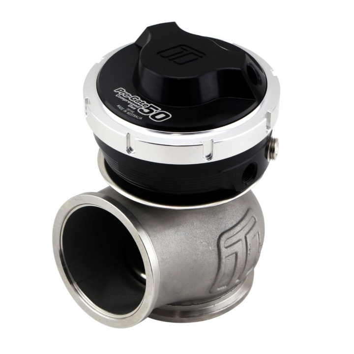 WG50 GenV Pro-Gate 50mm CG (compressed gas) wastegate - 5psi Black in the group Tuning / Turbo and Compressor parts / Wastegate for turbo at DDESIGN Scandinavia AB (TS-0554-1202)