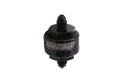 Billet Turbo Oil Feed Filter 44um -4AN â€“ Black