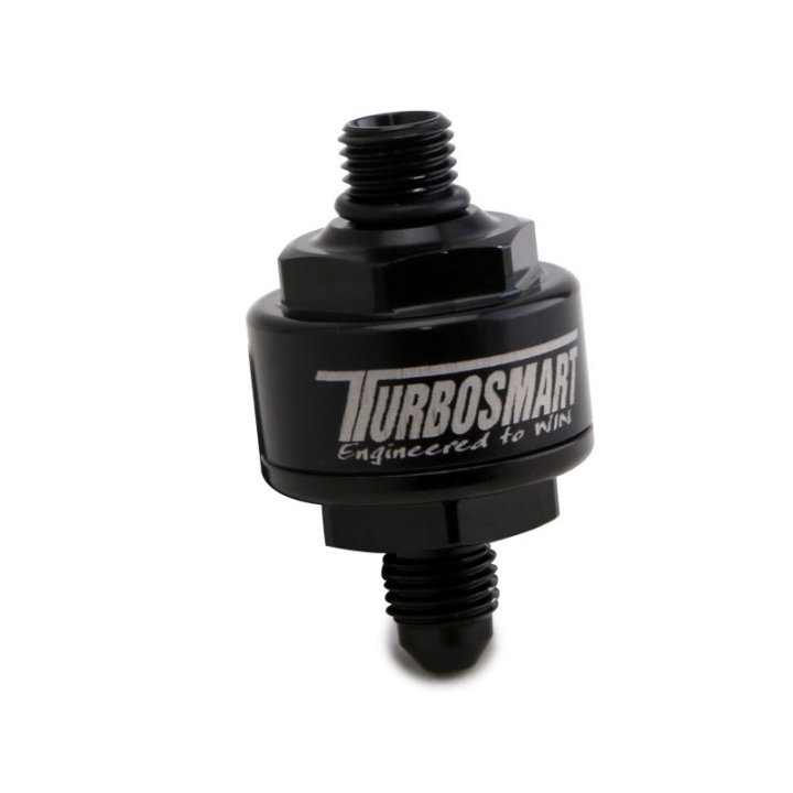 Billet Turbo Oil Feed Filter 44um AN-4 to AN-4 ORB - Black in the group Select car model at DDESIGN Scandinavia AB (TS-0804-1003)