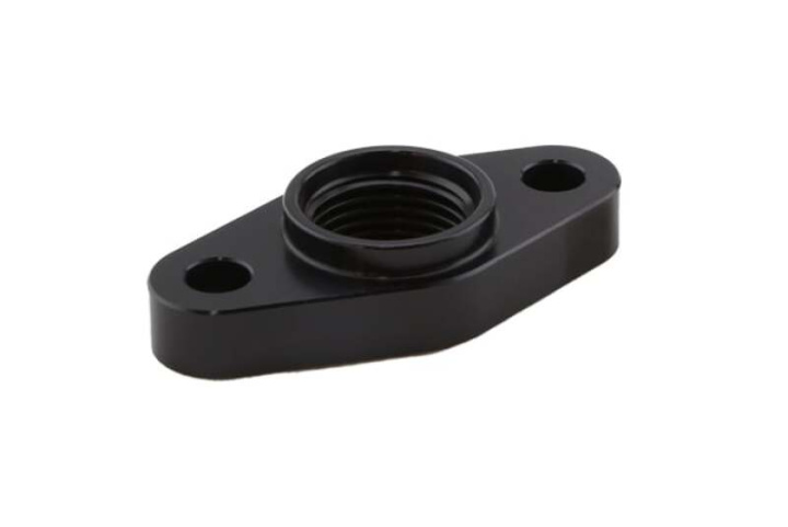 Billet Turbo Drain adapter with Silicon O-ring. 52mm Mounting Holes - T3/T4 style fit. in the group Select car model at DDESIGN Scandinavia AB (TS-0804-1011)