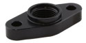 Billet Turbo Drain adapter with Silicon O-ring. 52mm Mounting Holes - T3/T4 style fit.