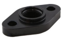 Billet Turbo Drain adapter with Silicon O-ring. 52.4mm mounting hole center - Large frame universal fit.