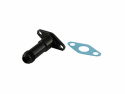 50.8mm 10AN 75mm Extended Oil Drain Black