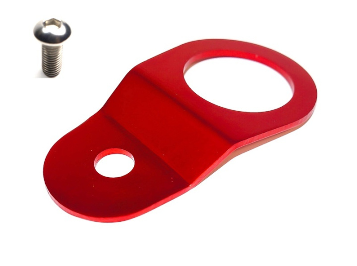Mitsubishi EVO 7/8/9 Radiator Mount ( RED) in the group Select car model / Mitsubishi / EVO 9 / Tuning / Radiator & Hoses at DDESIGN Scandinavia AB (TS-EV-008)