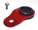 Mitsubishi EVO 7/8/9 Radiator Mount w/ Insert (Red)