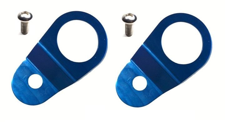 Mitsubishi EVO 7/8/9 Radiator Mount Combo w/ Inserts (Blue) in the group Select car model / Mitsubishi / EVO 9 / Tuning / Radiator & Hoses at DDESIGN Scandinavia AB (TS-EV-014ic)