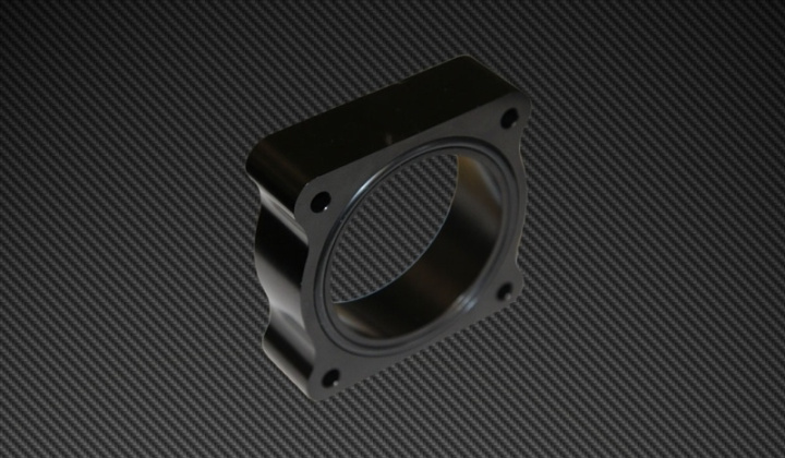 Ford Focus ST 2013+ Throttle Body Spacer (Black) Torque Solution in the group Select car model / Ford / Focus ST MK3 11-19 / Tuning / Engine parts at DDESIGN Scandinavia AB (TS-TBS-022B)
