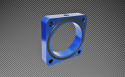 Subaru BRZ / Scion FR-S 2013+ Throttle Body Spacer (Blue) Torque Solution