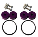 Universal Billet Bumper Quick Release Kit (Purple)