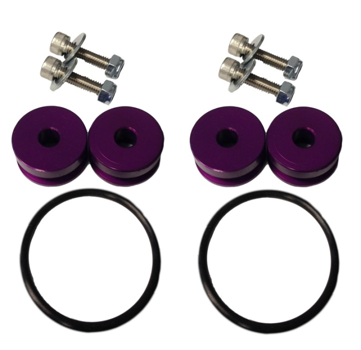 Universal Billet Bumper Quick Release Kit (Purple) in the group Exterior / Styling / Other exterior styling at DDESIGN Scandinavia AB (TS-UNI-026PR)