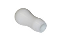 Universal 12x1.5 Delrin Tear Drop Tall Shift Knob (White)