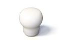 Subaru Sti 04-14, Subaru BRZ 2013+, Scion FR-S 2013+ / Universal 12x1.25 Fat Head Delrin Shift Knob (White)