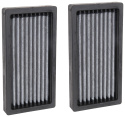 VF1016 K&N CABIN AIR FILTER (2 PER BOX)
