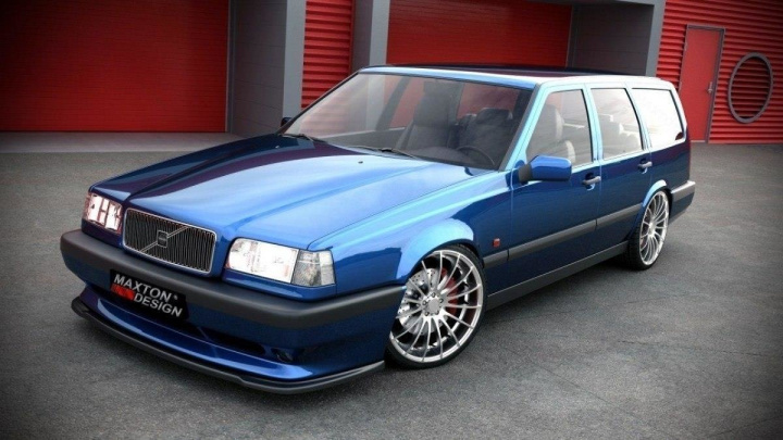 Front Splitter Volvo 850 R Maxton Design in the group Select car model / Volvo / 850 / Styling at DDESIGN Scandinavia AB (VO-850-FD1G)