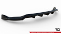 Central Rear Splitter (with Vertical Bars) Volvo C40 Mk1 Maxton Design