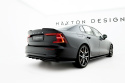 Volvo S60/V60 R-Design Mk3 2018+ Rear Splitter (with vertical bars) Maxton Design