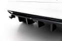 Volvo XC60 Mk1 Facelift 2013-2017 Rear Splitter (with vertical bars) Maxton Design