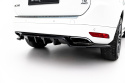 Volvo XC60 Mk1 Facelift 2013-2017 Rear Splitter (with vertical bars) Maxton Design