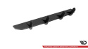 Volvo XC60 R-Design Mk1 Facelift 2013-2017 Street Pro Rear Diffuser Black-Red Maxton Design