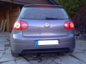 VW GOLF V GTI EDITION 30 2003-2009 REAR VALANCE (without exhaust hole, for standard exhaust) Maxton Design