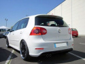 VW GOLF V R32 2003-2009 REAR VALANCE (with 1 exhaust hole, for GTI exhaust) Maxton Design