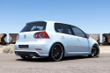 VW GOLF V R32 2003-2009 REAR VALANCE (with 2 exhaust holes) Maxton Design