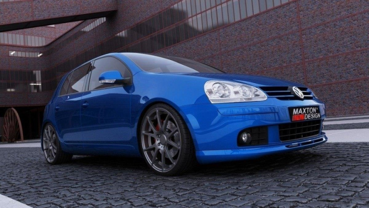 VW GOLF V VOTEX LOOK 2003-2009 FRONT BUMPER SPOILER Maxton Design in the group Select car model / VW / Golf 5 03-09 / Styling at DDESIGN Scandinavia AB (VW-GO-5-VOTEX-FS1A)