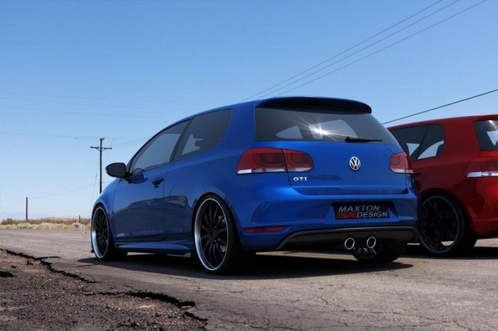 Rear Valance Vw Golf V R32 Look For Vw Golf Vi Gti Maxton Design in the group Select car model / VW / Golf 6 08-12 / Styling / Rear spoiler at DDESIGN Scandinavia AB (VW-GO-6-GTI-5R32-RS1G)
