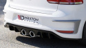 VW Golf 6 2008-2012 Rear Bumper (R400 LOOK) Maxton Design
