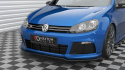 VW Golf R MK6 2008-2012 Front Splitter V.2 Maxton Design