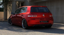 VW GOLF VI 2008-2012 REAR VALANCE (WITHOUT EXHAUST HOLE) Maxton Design