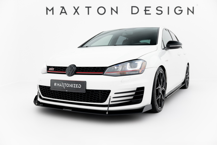 VW Golf GTI VII Racingsplitter V.1 Maxton Design in the group Select car model / VW / Golf 7 GTI 12-19 / Styling at DDESIGN Scandinavia AB (VW-GO-7-GTI-CNC-FD1A)