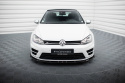 VW Golf 7 R 2013-2016 Front Splitter V.5 + Flaps Maxton Design