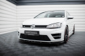 VW Golf 7 R 2013-2016 Front Splitter V.5 Maxton Design