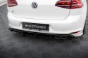 VW Golf 7 R 2013-2016 Diffuser & Rear Side Splitters Maxton Design
