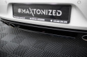 Central Rear Splitter Vw Golf Vii R (with Vertical Bars) Maxton Design