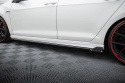 VW Golf 7 R 2013-2016 Side Skirts Diffusers V.3 + Flaps Maxton Design