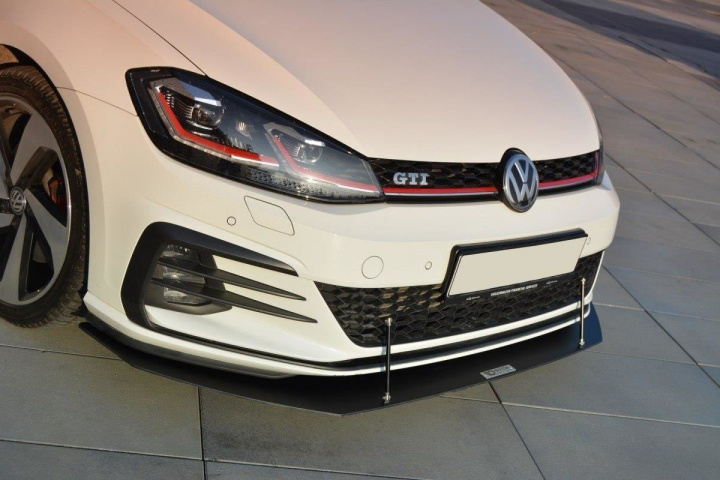 Front Racing Splitter V.1 Vw Golf Vii Gti Facelift Maxton Design in the group Select car model / VW / Golf 7 GTI 12-19 / Styling at DDESIGN Scandinavia AB (VW-GO-7F-GTI-CNC-FD1A)