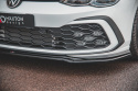 Front Splitter V.4 Volkswagen Golf 8 Gti Maxton Design
