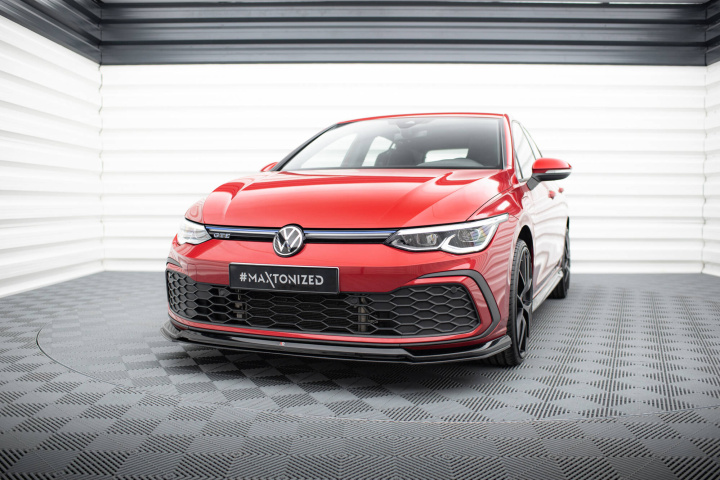 Volkswagen Golf MK8 GTI 2019+ Front Splitter V.6 Maxton Design in the group Select car model / VW / Golf 8 GTI 19+ at DDESIGN Scandinavia AB (VW-GO-8-GTI-FD6G-FD6RG)