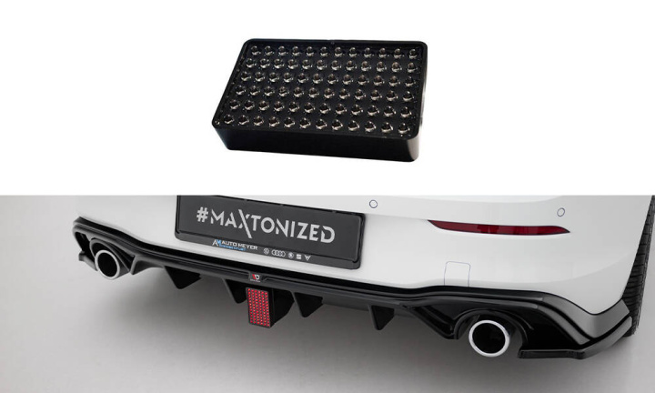 Volkswagen Golf GTi MK8 2019+ LED Brake Light for Maxton Rear Valance V.1 Maxton Design in the group Select car model / VW / Golf 8 GTI 19+ at DDESIGN Scandinavia AB (VW-GO-8-GTI-RS2RLG-LED)