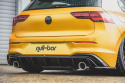 Rear Valance (GTI Look) With Exhaust Vw Golf 8 Maxton Design