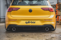 Rear Valance (GTI Look) With Exhaust Vw Golf 8 Maxton Design