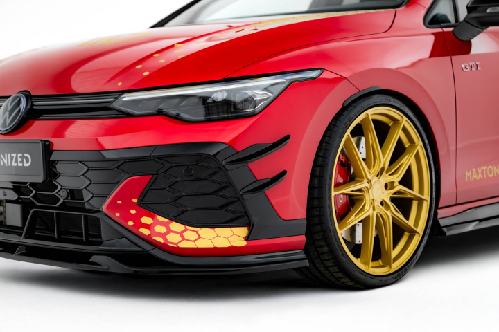 Volkswagen Golf GTI Clubsport Mk8 Facelift 2024+ Front Bumper Wings (Canards) Maxton Design in the group Select car model / VW / Golf 8 GTI 19+ at DDESIGN Scandinavia AB (VW-GO-8F-GTI-CS-CAN1)